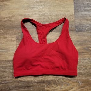 Fabletics Red Sports Bra
